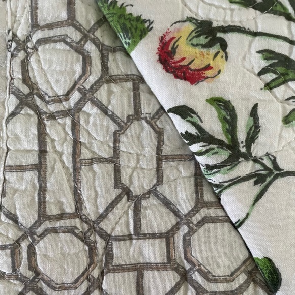 Vintage Colonial Williamsburg Garden Folly Quilt King - Brand New W Tags - Picture 3 of 13